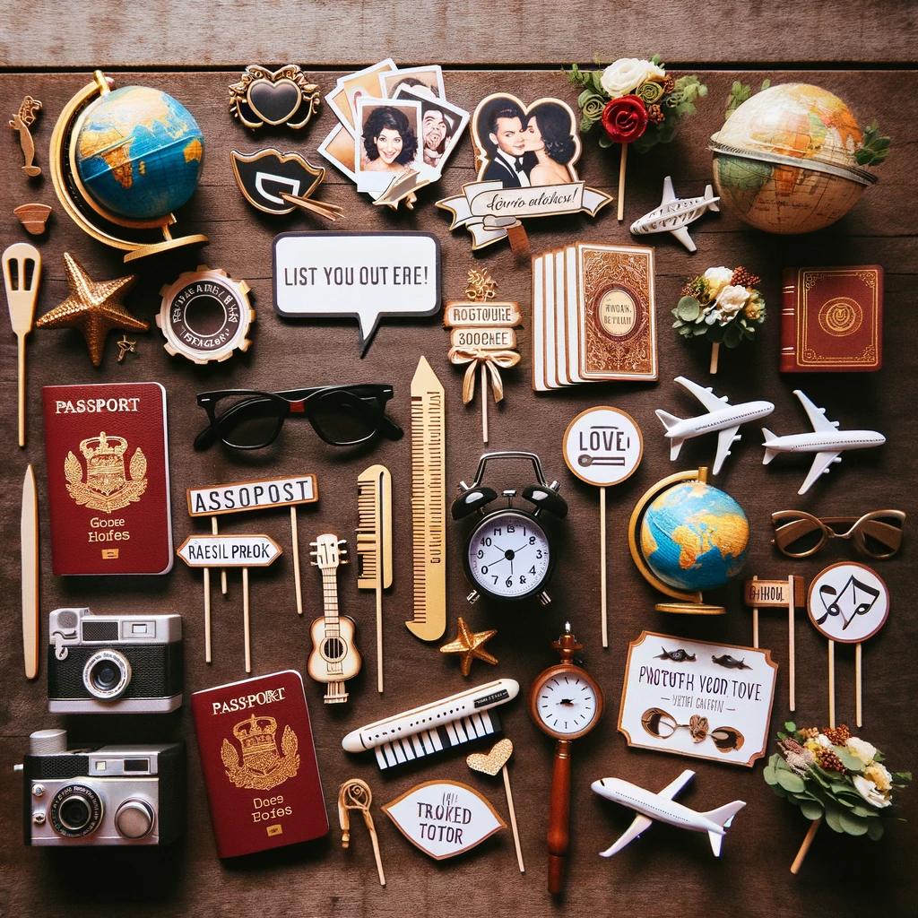 Accessoires reflétant les passions ou les Hobbies des mariés
