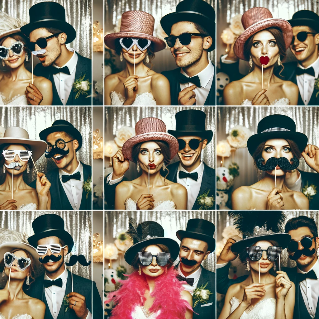 Photo d'Accessoires Photobooth pour Mariages
