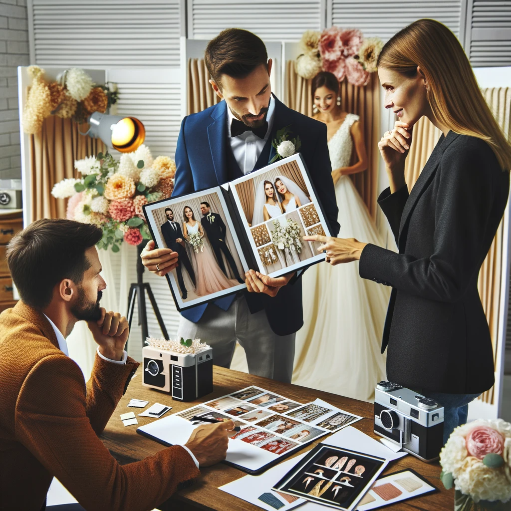 Photo de feedback des planificateurs de mariage