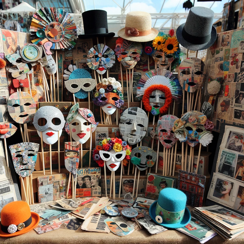 Accessoires écologiques pour photobooth